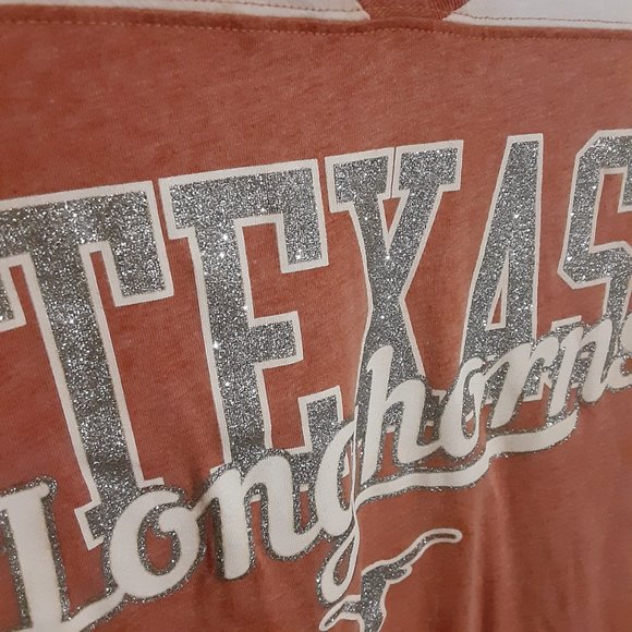 Longhorn Apparel Women's Texas Longhorns V Neck Shirt in Size M - Picture 3 of 5